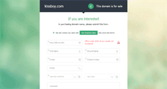 Desktop Screenshot of kissboy.com